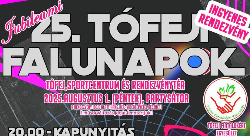 Falunapok Tófejen 2025
