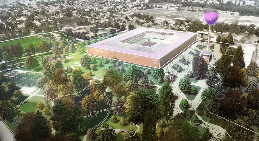 Megmutatta a Mol, milyen lesz az Újpest új stadionja