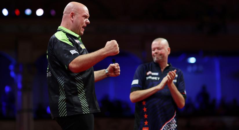 Van Gerwen szenvedve, Price dühösen jutott tovább Blackpoolban