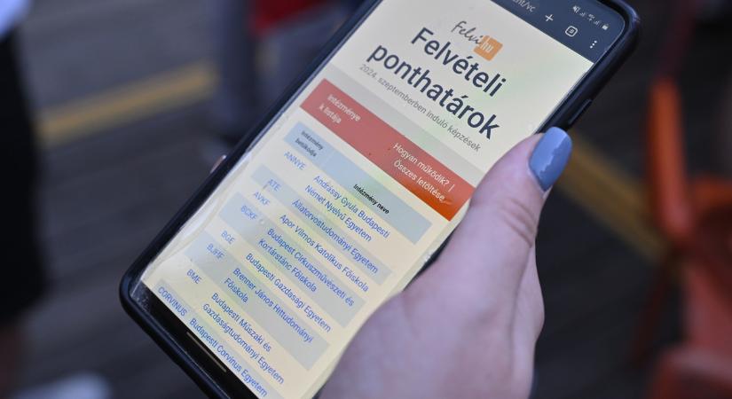 Július 23-án ismertetik a felsőoktatási ponthatárokat