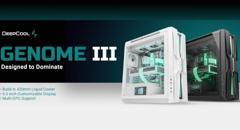 420 mm-es AIO-val jön a DeepCool "lopakodó" alaplapokat is támogató nagytornya