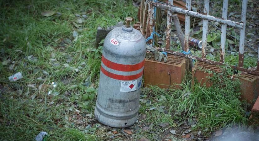 Gázpalack meghibásodása miatt riasztották a tűzoltókat Nyírvasváriban