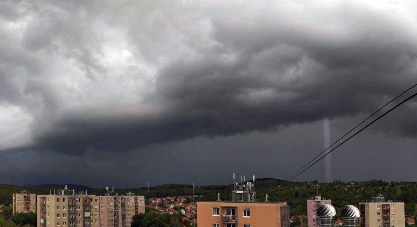Már kinézte magának a hidegfront Hevest, kiderült, mikor ér ide