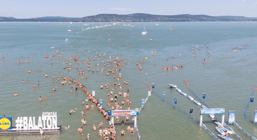 Kiemelt biztonság a LIDL Balaton-átúszáson – csütörtökön döntenek a megtartásáról