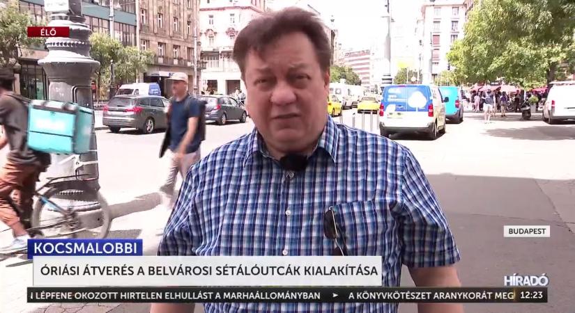 Óriási átverés a belvárosi sétálóutcák kialakítása  videó