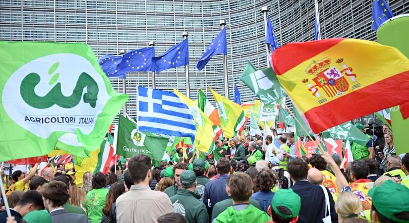 Uniós költségvetés: Lázadnak a gazdák, minden ötödik eurót Ukrajnába küldene Brüsszel