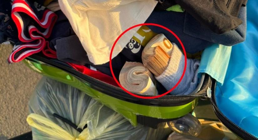 Rengeteg pénzt, aranyékszert és luxusórákat találtak Horgoson (Fotók)