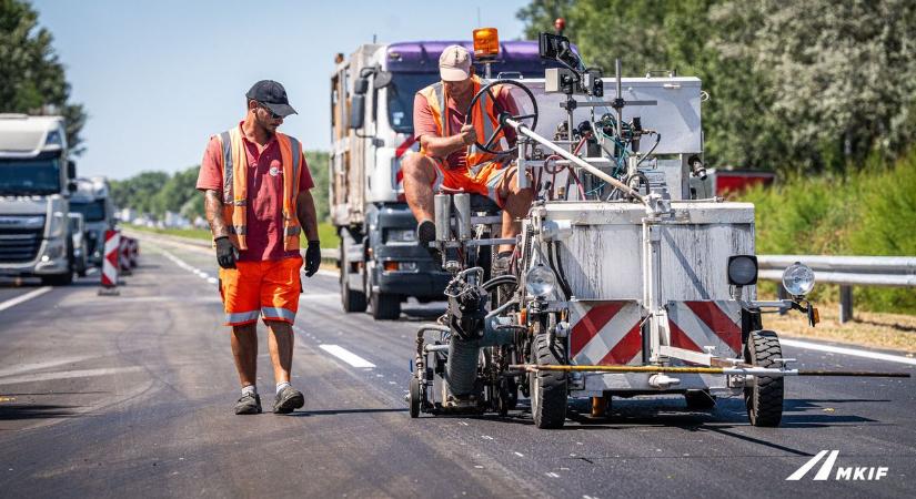 Újabb lezárás az M85-ösön, mutatjuk, hol kell komoly dugókra számítani a napokban