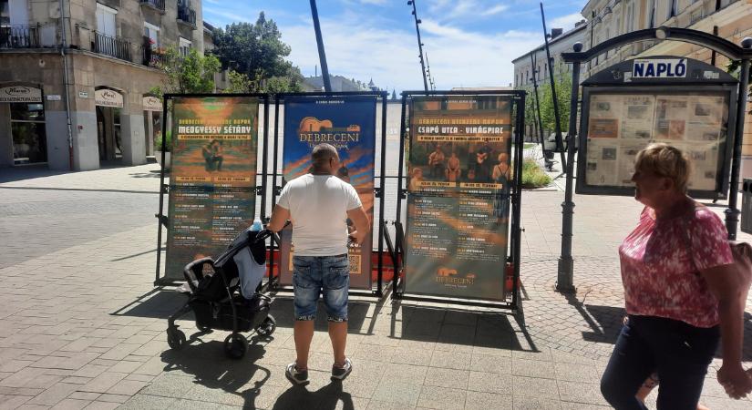 Látványos installáció Debrecenben: izgalmas program készülődik