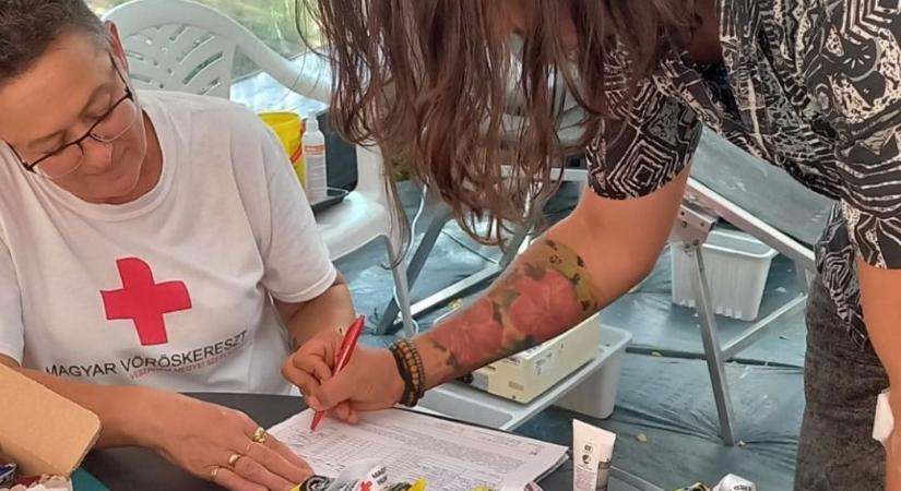 Életet adhatsz – véradás a Művészetek Völgyében
