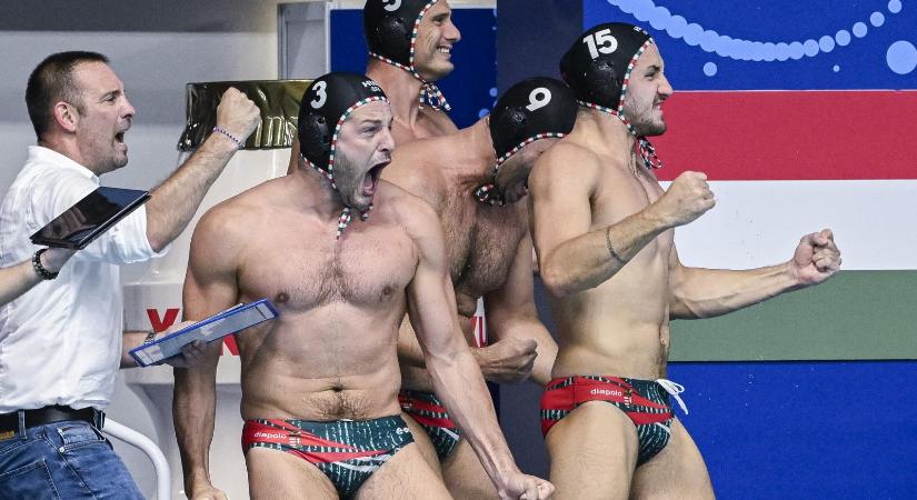 Szerbia–Magyarország 18-19, az olimpiai bajnok legyőzésével világbajnoki döntőbe jutott a magyar férfi pólóválogatott