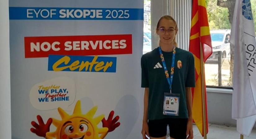 Takács Nóra egerszegi judós bronzérmet szerzett a szkopjei EYOF-on