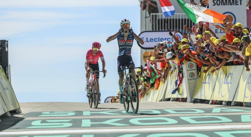 Megszületett az első francia siker az idei Tour de France-on