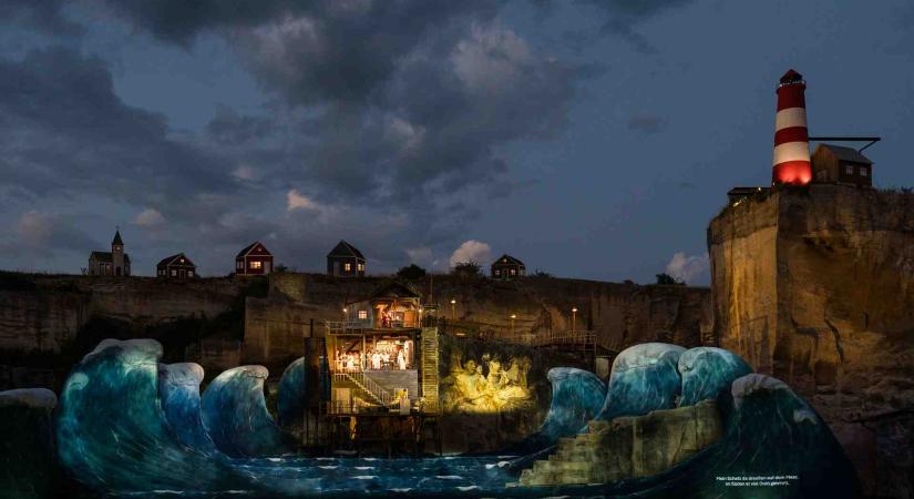 CIRKUSZ HELYETT OPERA Richard Wagner: A bolygó hollandi / Oper im Steinbruch, Szentmargitbánya