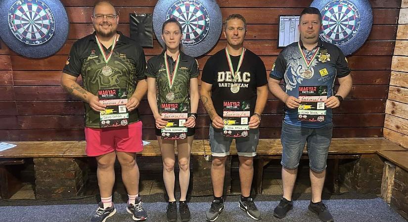 Aranyérmet szerzett a DEAC dartsosa