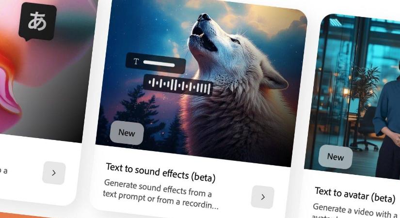 Hangeffektek, hangok generálása az Adobe Firefly segítségével