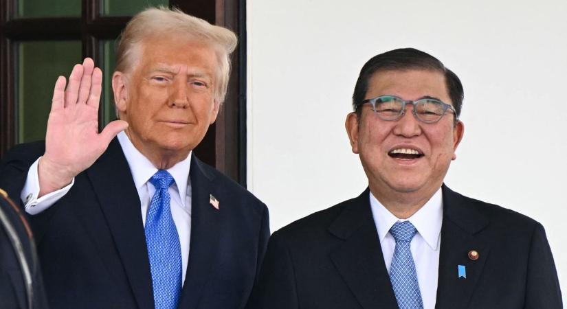 Vámalku: Trump szerint minden idők legnagyobb üzletét kötötte Japánnal