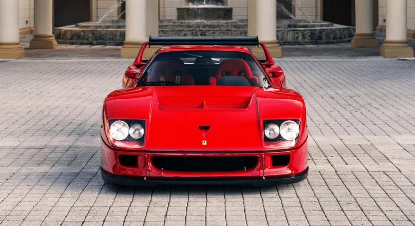 A legerősebb és legdrágább Ferrari F40 LM egyik példánya új gazdára vár