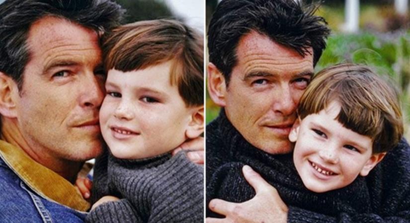 Pierce Brosnan fia már 24 éves – Friss fotókon az elképesztően jóképű Paris Brosnan