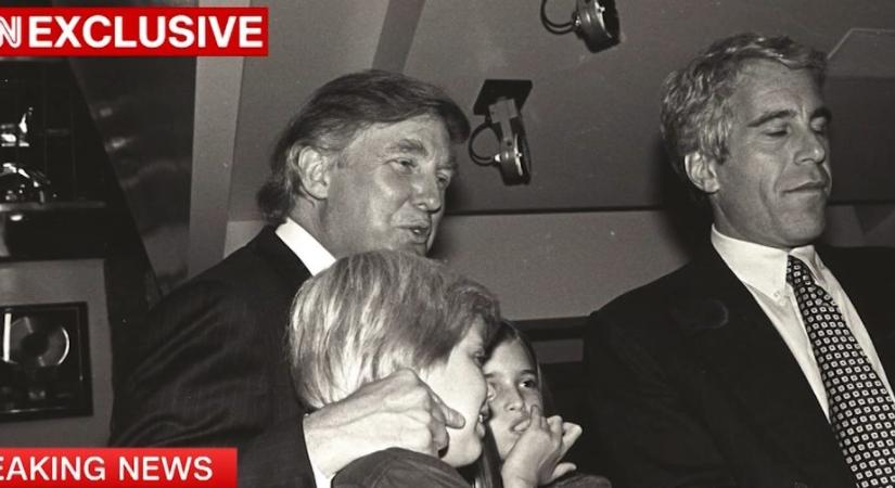 Újonnan felfedezett fotók új fényt adnak Trump és Epstein kapcsolatának