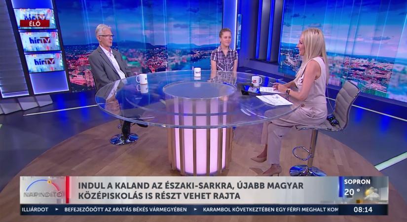 Napindító – Indul a kaland az Északi-sarkra, újabb magyar középiskolás is részt vehet rajta  videó