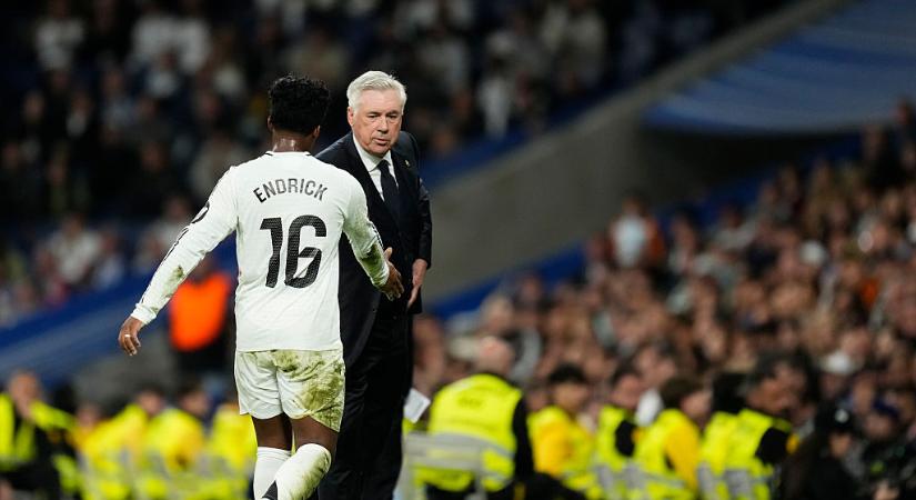 Ancelotti előre szólt – megpecsételődött Endrick sorsa a Realban?