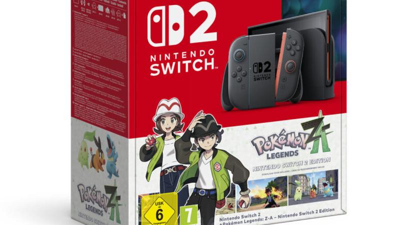 Pokémon Legends: Z-A bundle-t kap a Nintendo Switch 2