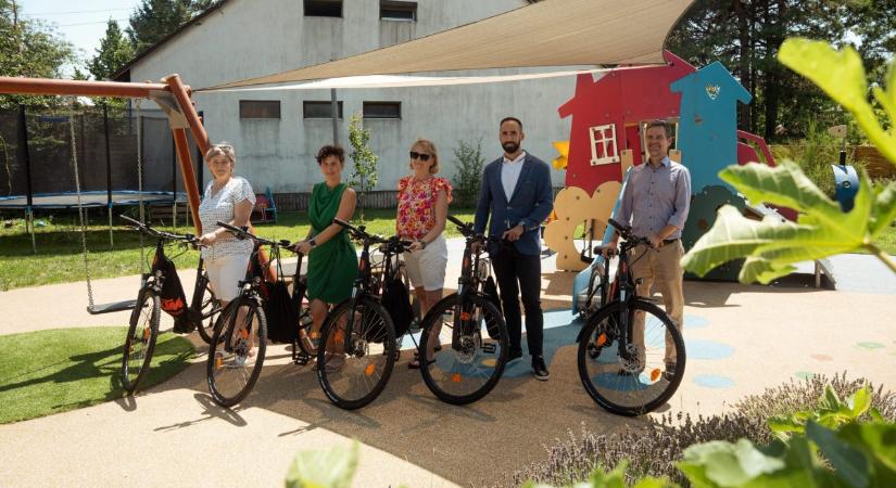 Helyi támogatás, valódi segítség: e-bike-ok győri gyerekeknek