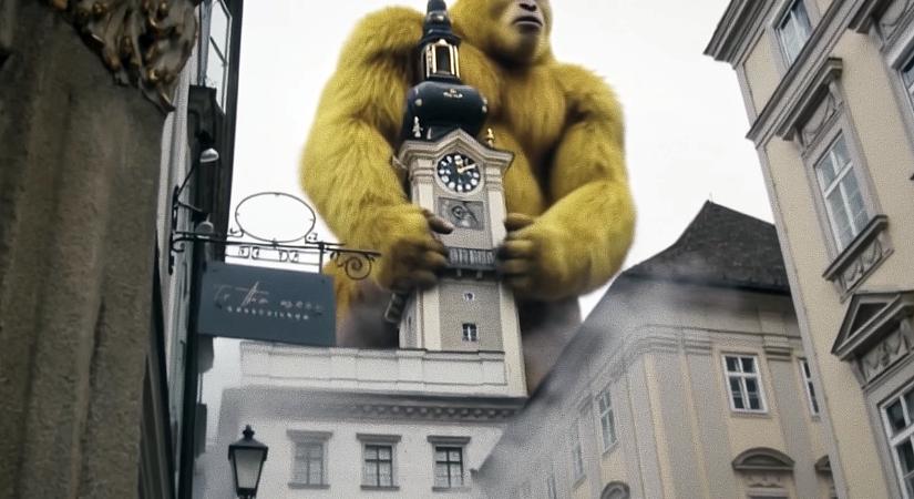 King Kong lecsapott Linzre, óriásvirslik mustárt ejakulálnak: különös, ami ott történik