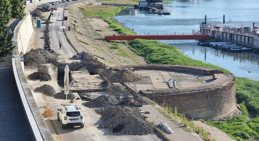 A szegedi vár újabb titkai – teljes egészében látható a vár vízi rondellája