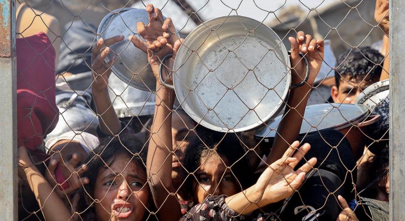 Több mint száz humanitárius szervezet figyelmeztet a Gázai övezeti tömeges éhínségre