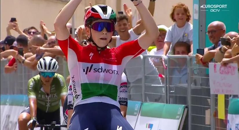 Hivatalos: Vas Blanka ott lesz a 2025-ös női Tour de France-on