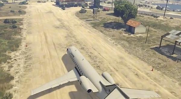 Egy GTA V játékos elképesztő leszállást hajtott végre egy törött szárnyú repülővel