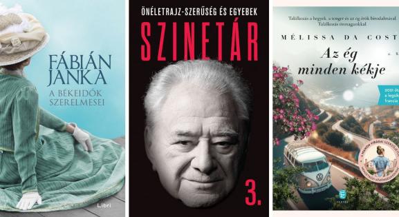 Fábián Janka és Szinetár Miklós a Bookline 50-es listájának legnépszerűbb szerzői júniusban