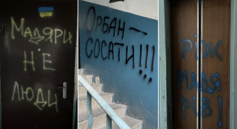 Újabb magyarellenes falfirkákkal üzennek Kárpátaljáról