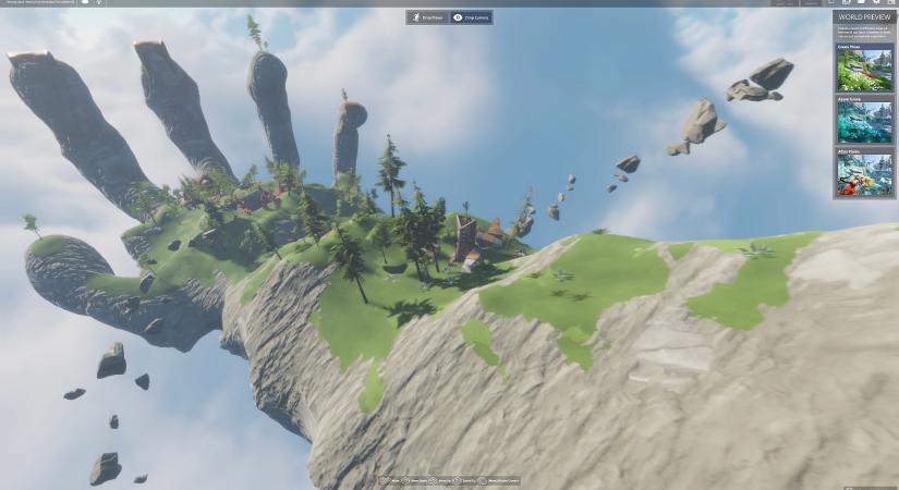 A játékosok által készített lebegő szigetekkel bővült a Lost Skies