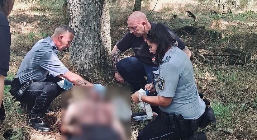 El akarta dobni magától az életet egy férfi, de a rendőrök megmentették