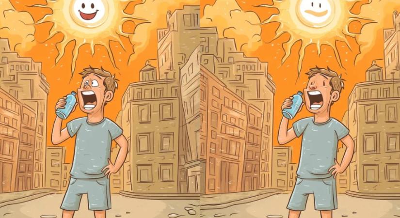 Fejtörő: egy zseni vagy, ha megtalálod mind az 5 különbséget ebben a nyári jelentben 10 másodperc alatt