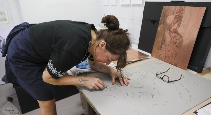 Győrben él a grafika – Ötvenhetedik nemzetközi művésztelep