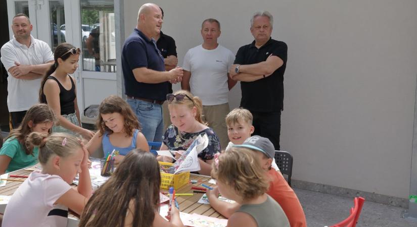 Vargha Tamás volt a Napraforgó Tábor vendége