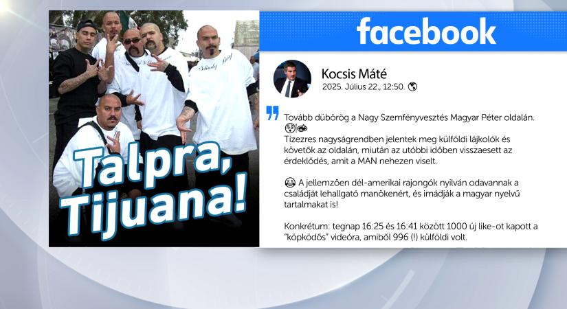 Tovább dübörög a nagy szemfényvesztés Magyar Péter oldalán  videó