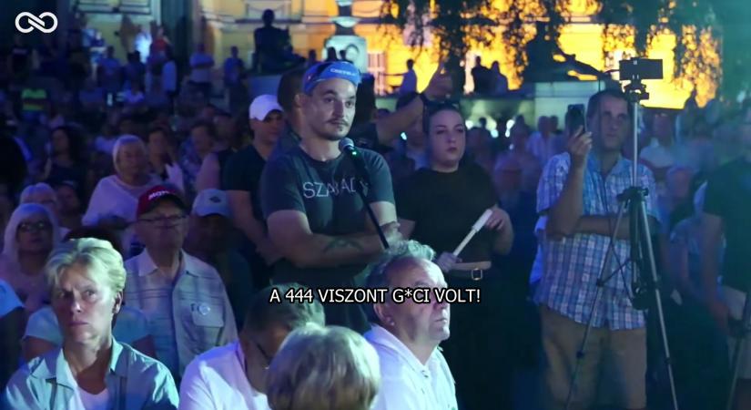 A balliberális 444-et becsmérelte Magyar Péter  videó