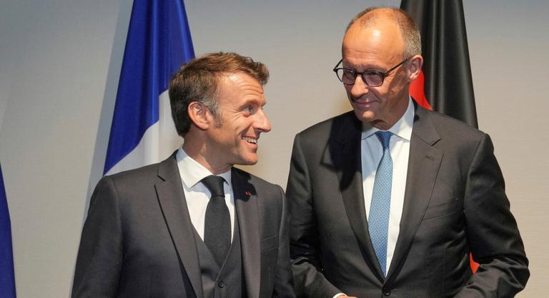 Macron-Merz találkozó: gyertyafényes vacsora Európa jövőjéről