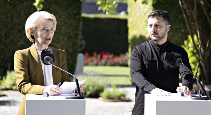 Ursula von der Leyen magyarázatot vár Volodimir Zelenszkijtől, amiért felszámolná a korrupcióellenes intézmények függetlenségét
