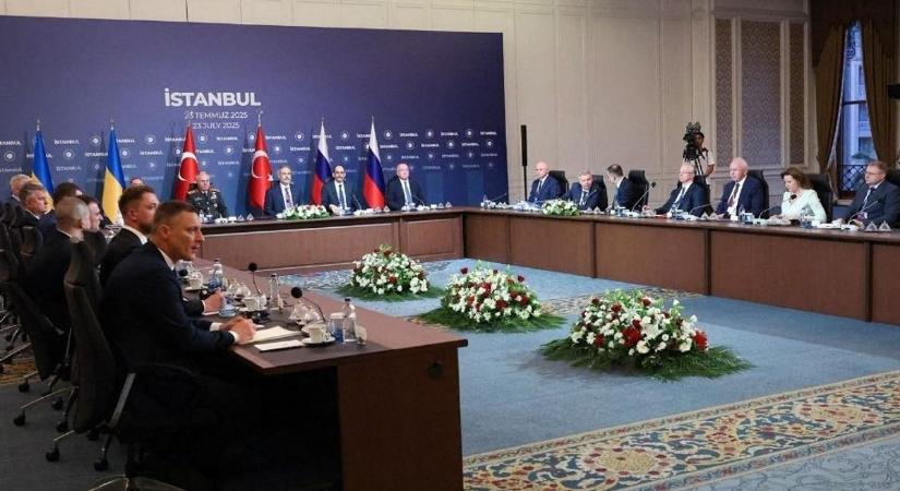 Ismét tárgyaltak az oroszok és az ukránok Isztambulban: erről esett szó