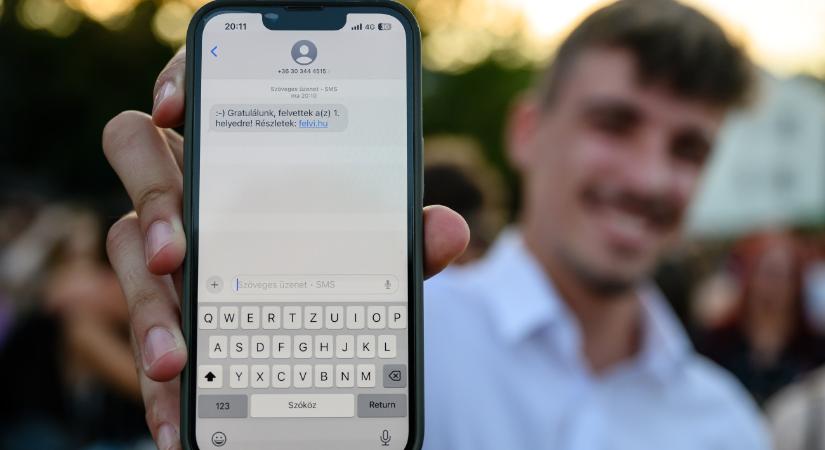 Rekordot döntött idén a felvételi