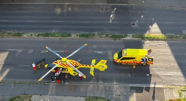 Mentők: éles helikopteres bevetés a Szórádon – sok képpel!