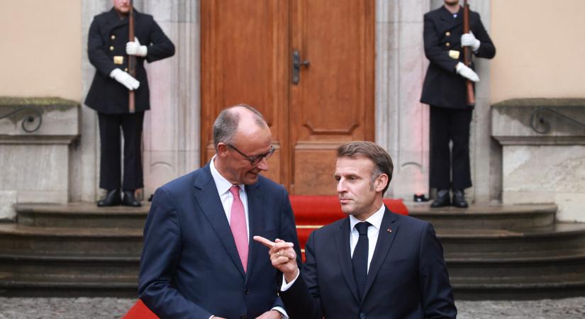 Merz és Macron a német-francia közös katonai repülőgépgyártásról egyeztetett