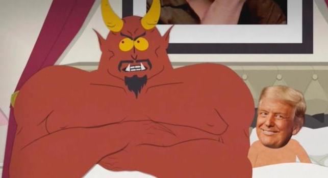 Trump rögtön az első részben ágyba bújik Sátánnal – visszatért a South Park