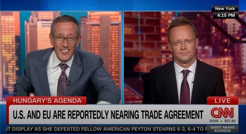 Szijjártó a CNN-nek: A Pride bizonyította, hogy a szerelem teljesen szabad Magyarországon